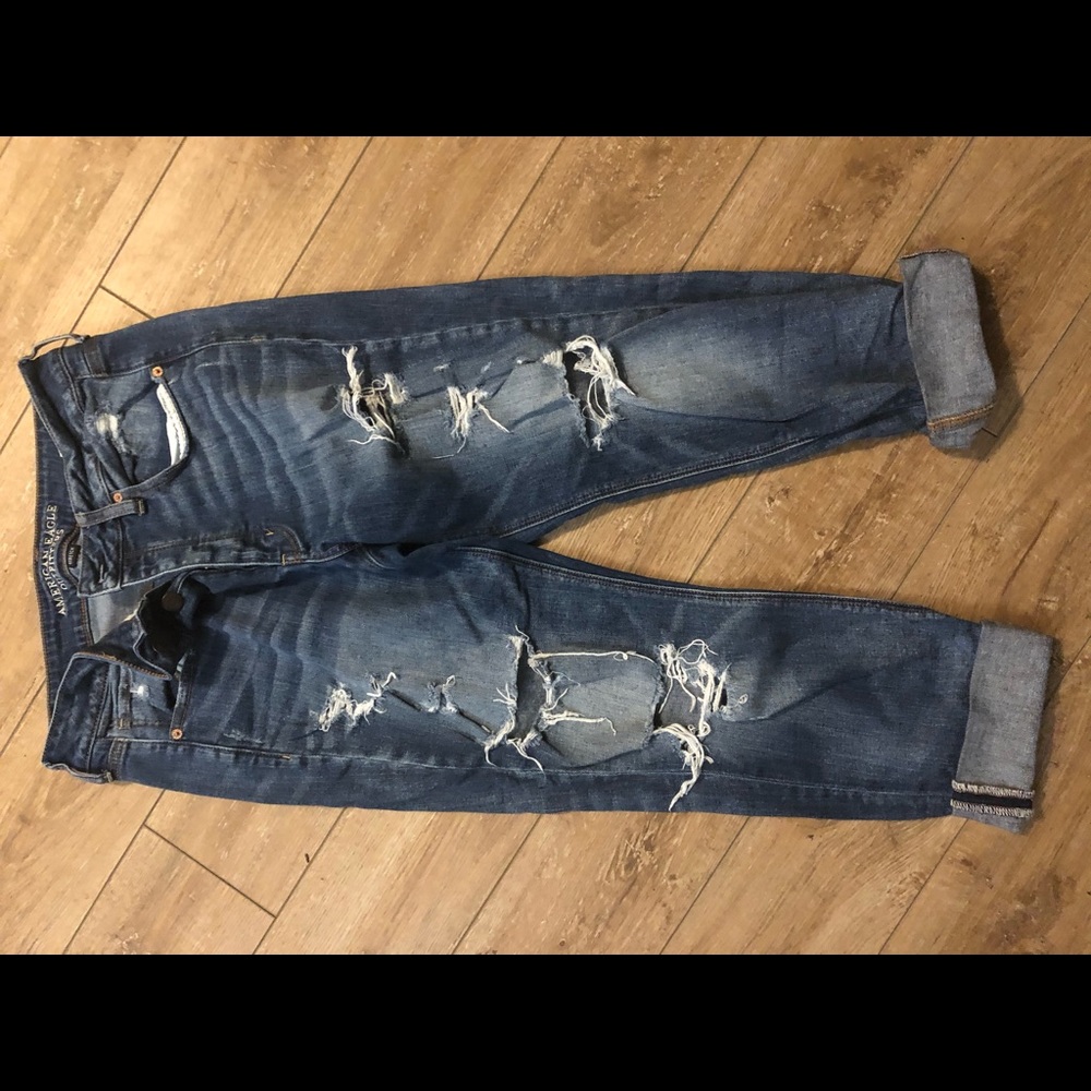 American eagle Tom girl jeans